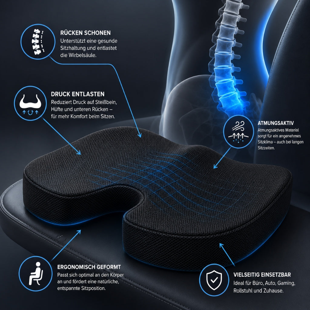 Memory Foam Druckentlastung